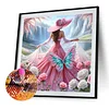 Diamond Painting -DIY Round Drill Elegant Beauty(40x40cm)