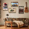 4pcs - Hot Truck Mix - Vintage Metal Signs(8*12Inch) - Vehicle