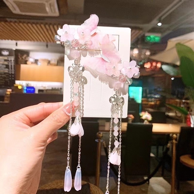 Ancient Style Tassel Hairpin Headdress Full Set Of Girls Hairpin Hair Accessories