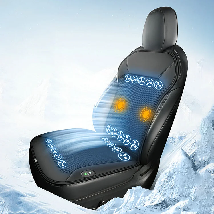 💨Limited Time 50% Off - Ventilated Car Cooling Seat Cushion with Fan