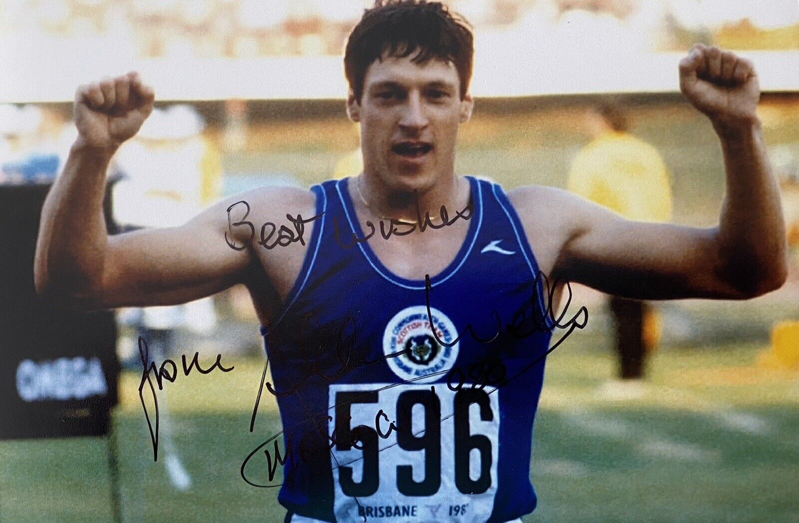 Alan Wells Genuine Hand Signed 6X4 Photo Poster painting - Team GB - Olympics - Runner 3