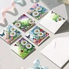 6Pcs Diamond Painting Daisies Greeting Card Set with Envelopes for Beginner Adult Holiday Gifts