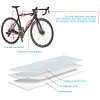 Clear Bike Frame Protection Tape Mountain Bike Frame Guard Chainstay Protector Bicycle Paint Protective Film Scratch Resistant Riding Decoration