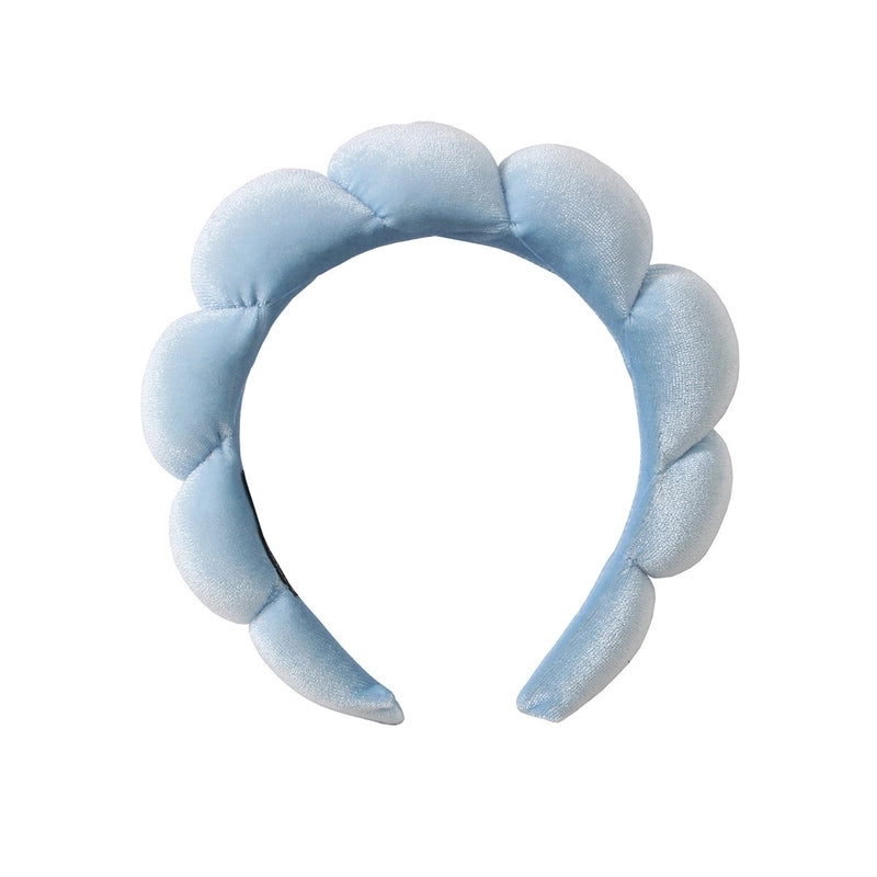 Minimalist Women’s Color Block Towel Velvet Spa Headband