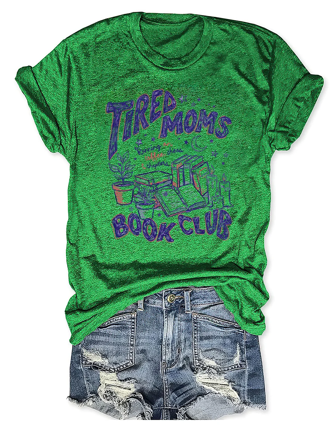 Tired Moms Book Club T-shirt