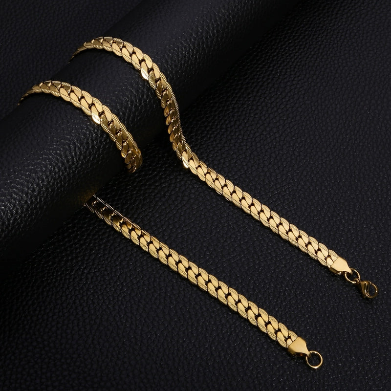 Minimalist Classic Style Solid Color 304 Stainless Steel Plating Gold Plated Unisex Necklace