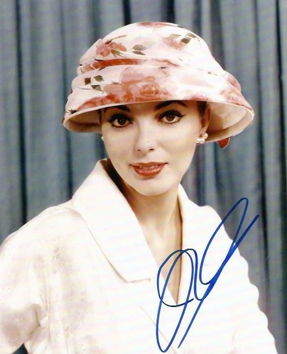 Joan Collins ACTRESS autograph, In-Person signed Photo Poster painting