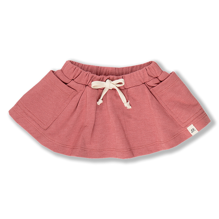 Rosewood Patch Pocket Skort
