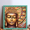 Buddha-11CT Stamped Cross Stitch 40*40cm tapestrymarket