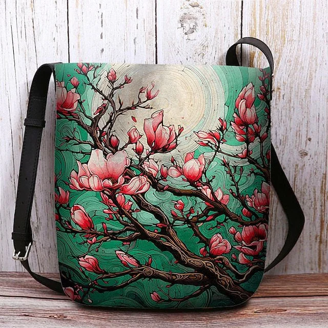 Style & Comfort for Mature Women Women's Floral Print Crossbody Bag