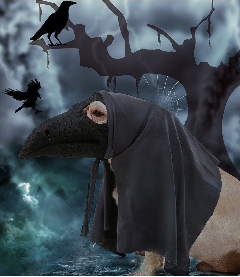Doctor Schnabel Cosplay Scary Dog Costume-elleschic