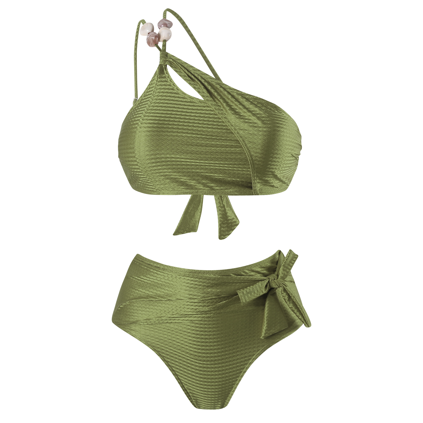 Teaysha Women One Piece Swimsuit Holiday Female Retro Swimwear Beach Dress Luxury Bikini Designer Bathing Suit Surf Wear