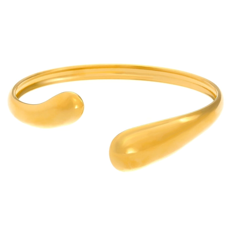 Casual Minimalist Streetwear Geometric 304 Stainless Steel Bangle In Bulk