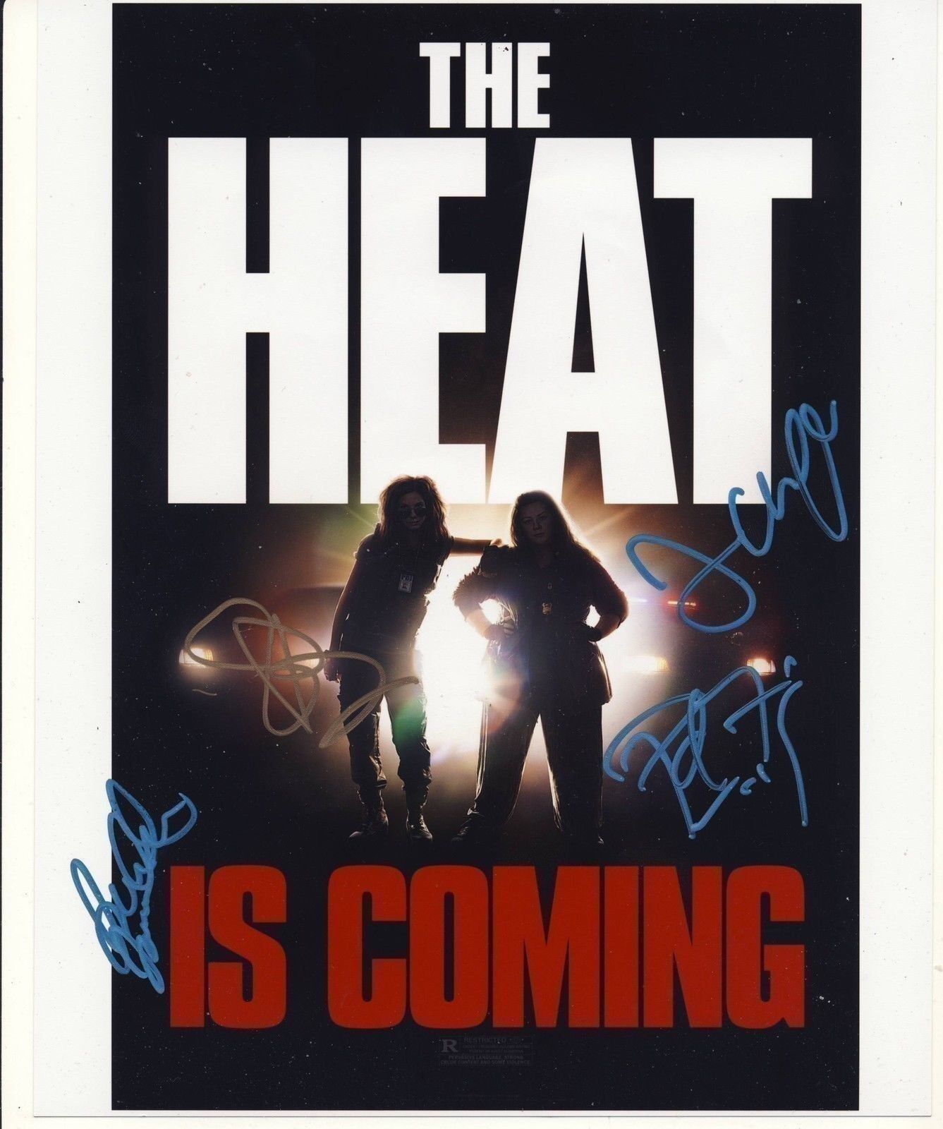 The HEAT Autograph Sandra Bullock Signed 10x8 Photo Poster painting AFTAL [1690]