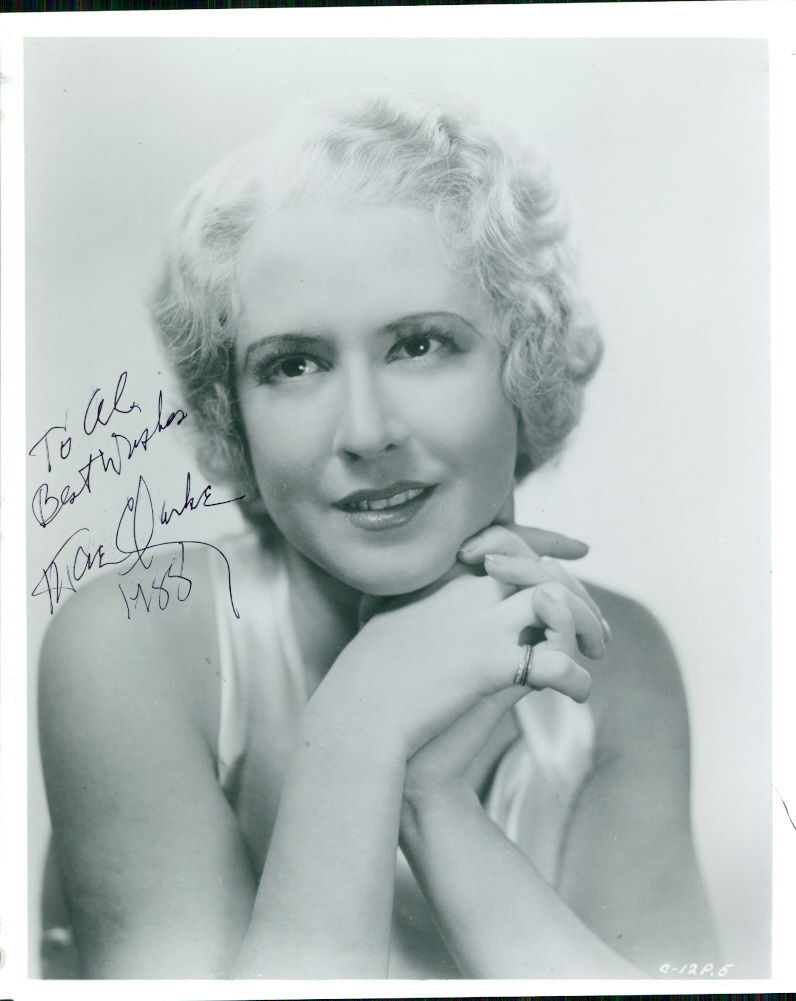 Mae Clark (Vintage, Inscribed) signed Photo Poster painting COA