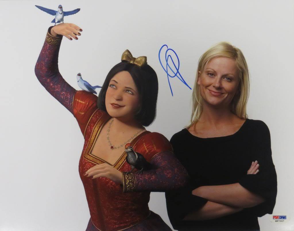 Amy Poehler Signed Shrek 3 Authentic Autographed 11x14 Photo Poster painting (PSA/DNA)