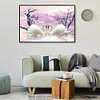 (Big Size)Two Swans - 11CT Stamped Cross Stitch - 60*40cm - Animal