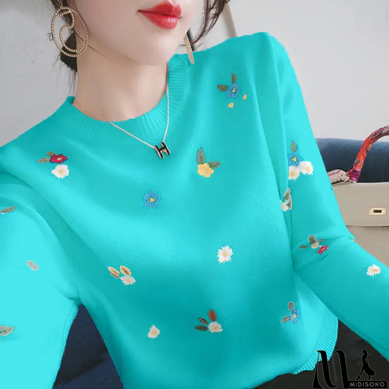 MidiSono - Effortless and Classy winter Pullover