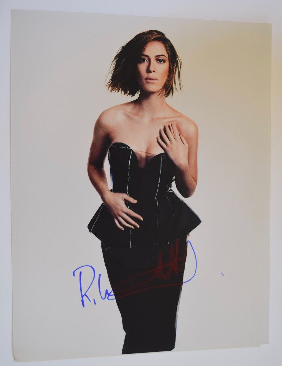 Rebecca Hall Signed Autographed 11x14 Photo Poster painting The Town Iron Man 3 Hot Sexy COA VD