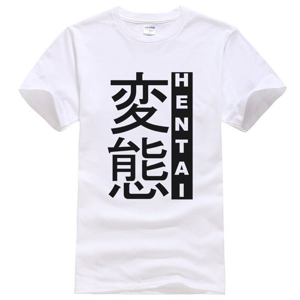 Hental T-Shirt For Men Fashion Brand Cotton Casual Short Sleeves Hentai Printed T Shirt Male Tops Funnyshirt Stranger Things - Life is Beautiful for You - SheChoic