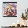 Perroquet-Peinture diamant en forme sp&eacute;ciale-30*30cm