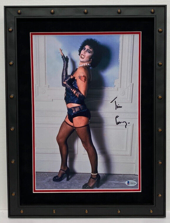 Tim curry signed autographed Framed Photo Poster painting The Rocky Horror Picture Show Beckett