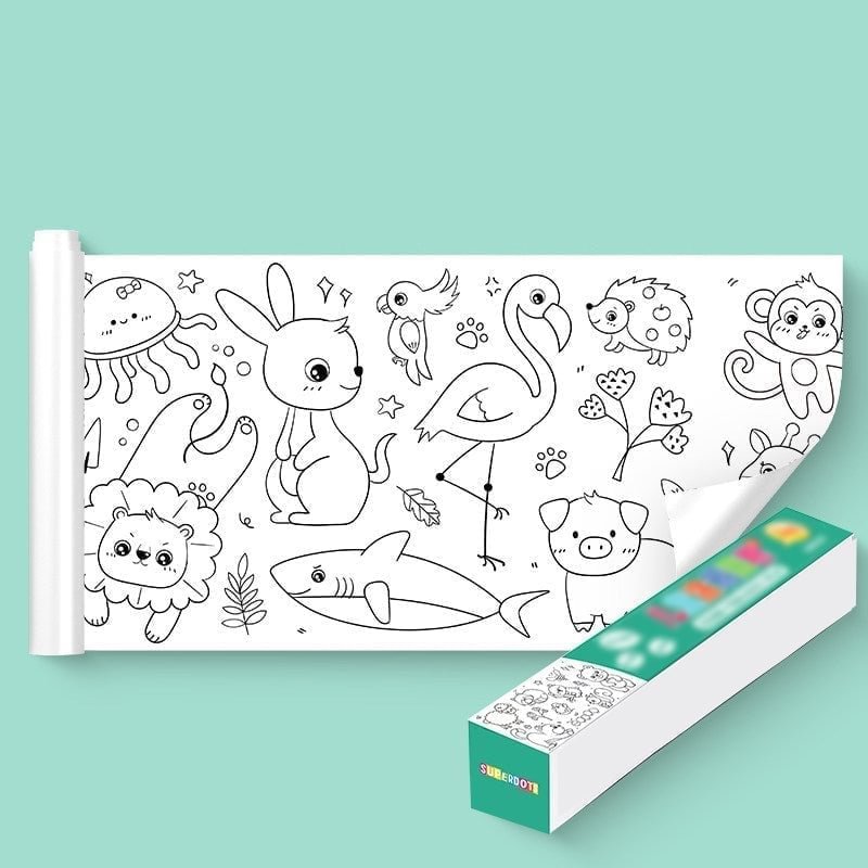 🎅CHRISTMAS SALE NOW-49% OFF🎄Children's Drawing Roll