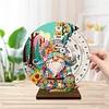 DIY Special Shape Garden Gnome Diamond Painting Spinning Calendar Kit