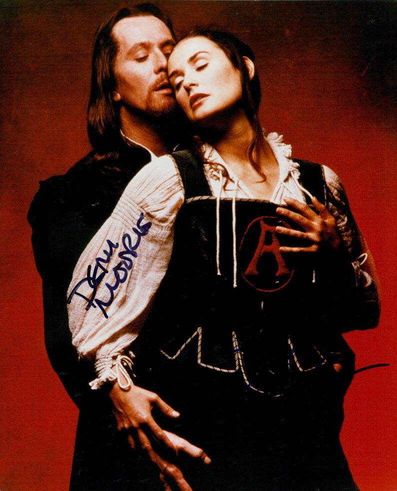 The Scarlet Letter (Gary Oldamn & Demi Moore) signed authentic 8x10 Photo Poster painting COA