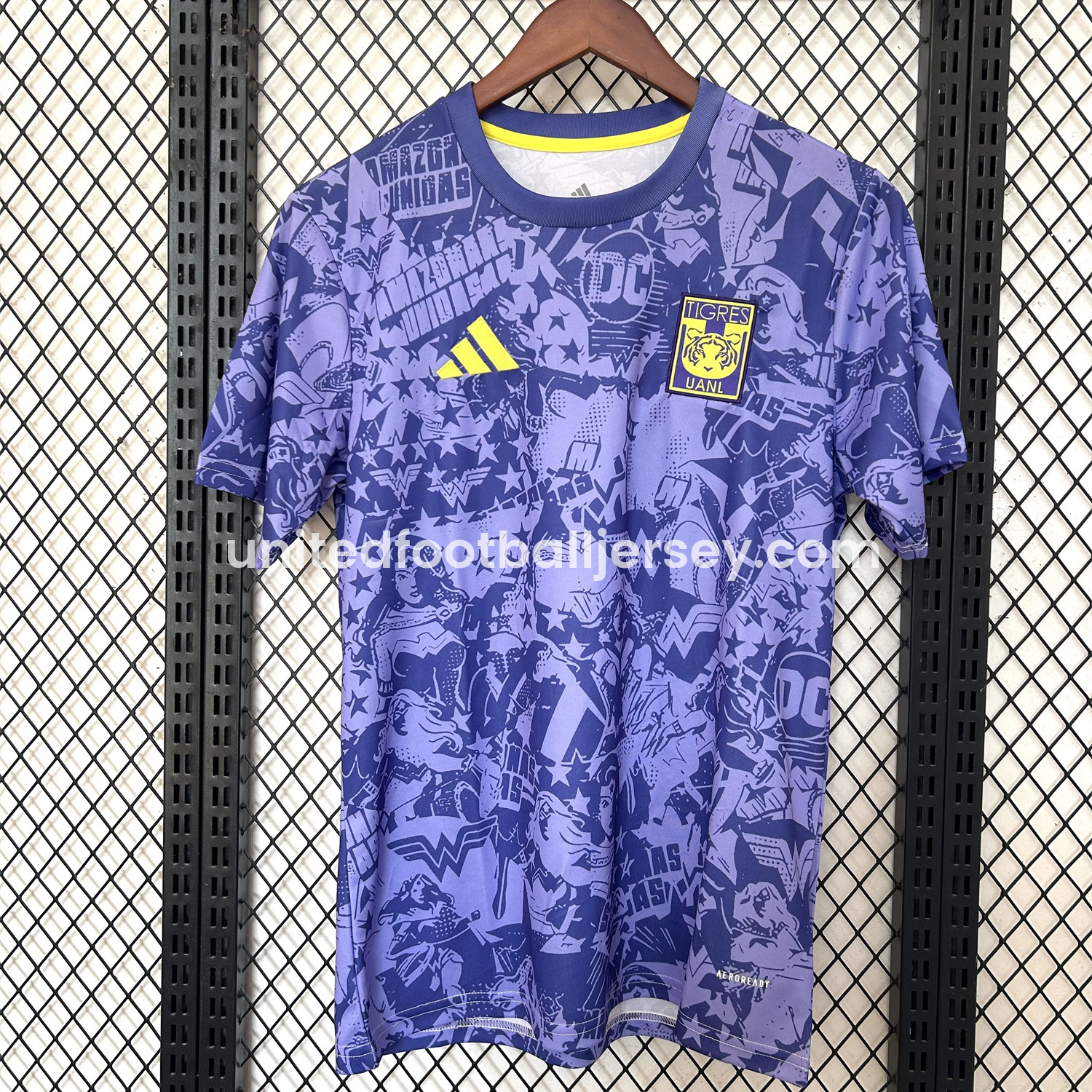Tigres UANL 25-26 Blue Pre-match Training Jersey - Fans Version