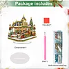 Christmas Train Diamond Dot Painting Ornament DIY Double Sided Acrylic