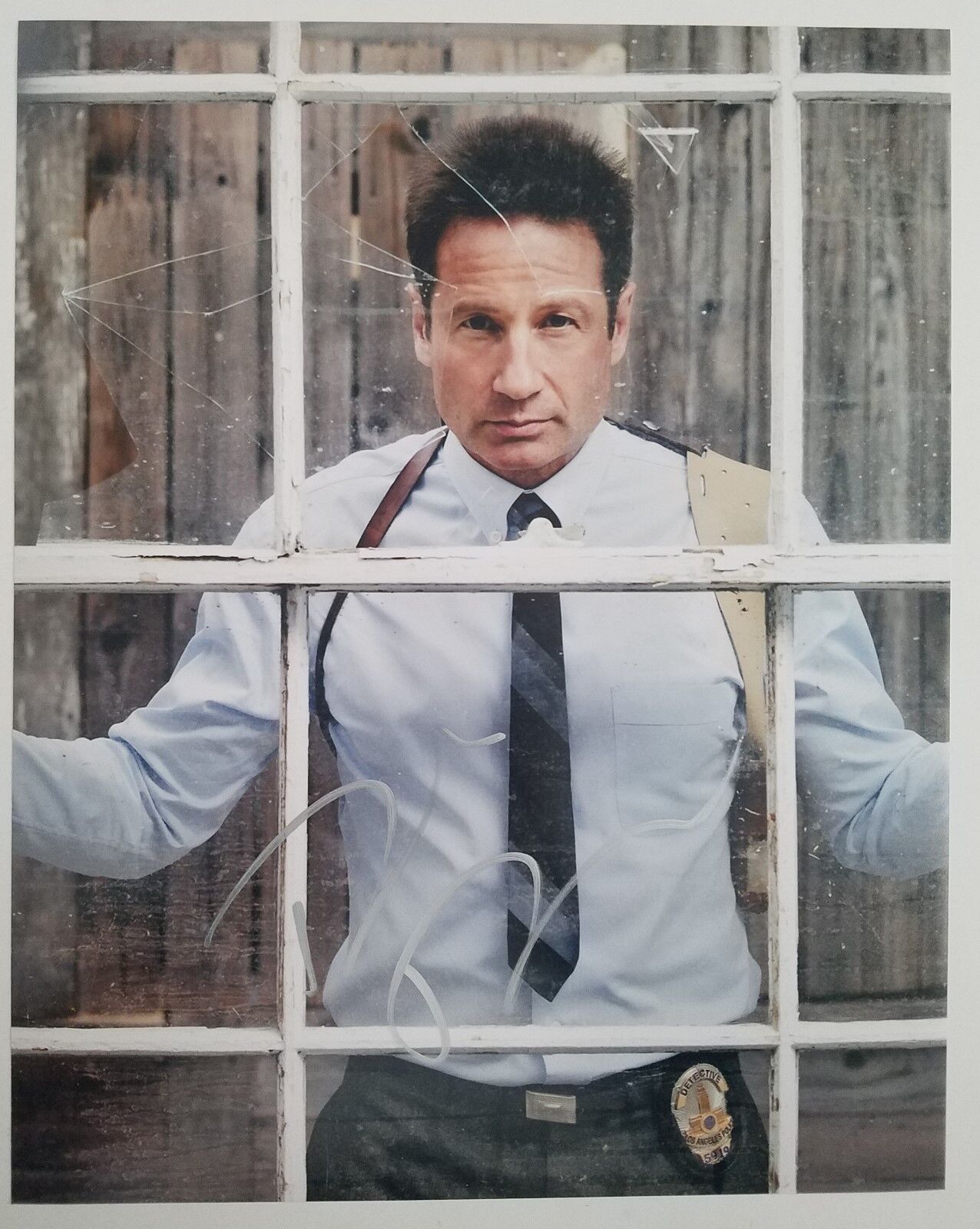 David Duchovny Signed 11x14 Photo Poster painting The X-Files Fox Mulder Californication RAD