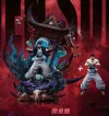 1/6 Scale Ten Shadows Technique Ryomen Sukuna with LED - Jujutsu Kaisen Resin Statue - ZanyJoke Studio
