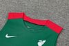 Joyfball 2024/2025 Liverpool pre-match training green Jersey+Shorts  1:1 Thai Quality