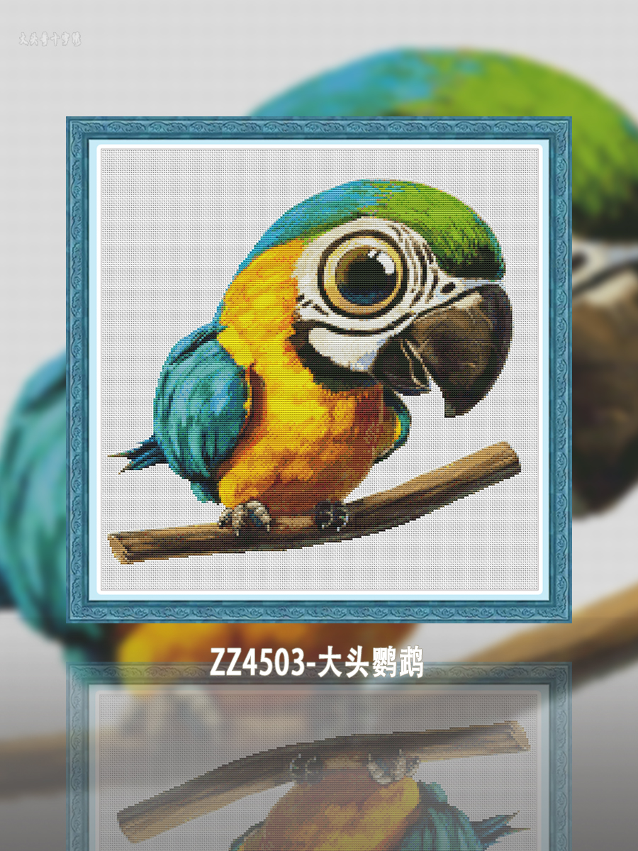 [ZZ4503-Macaw] Painting Fairy Cross Stitch