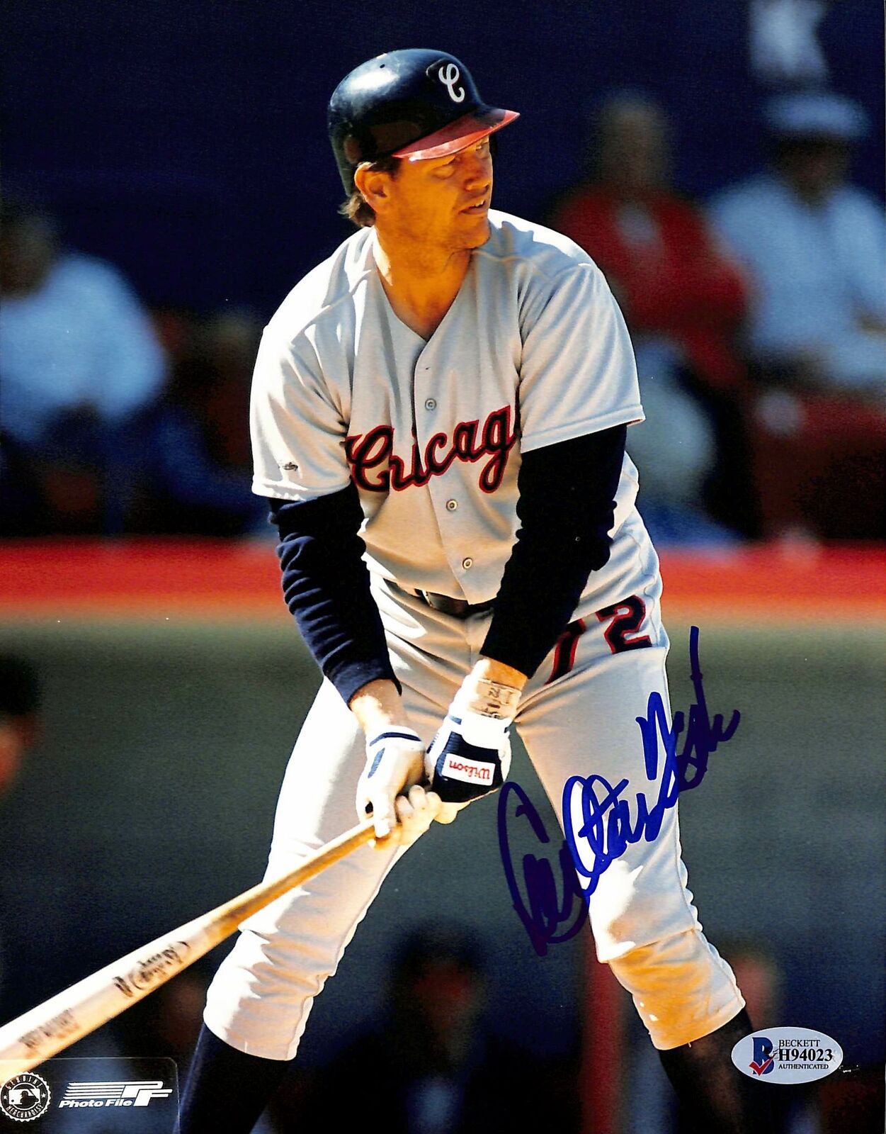 White Sox Carlton Fisk Authentic Signed 8x10 Photo Poster painting Autographed BAS 1