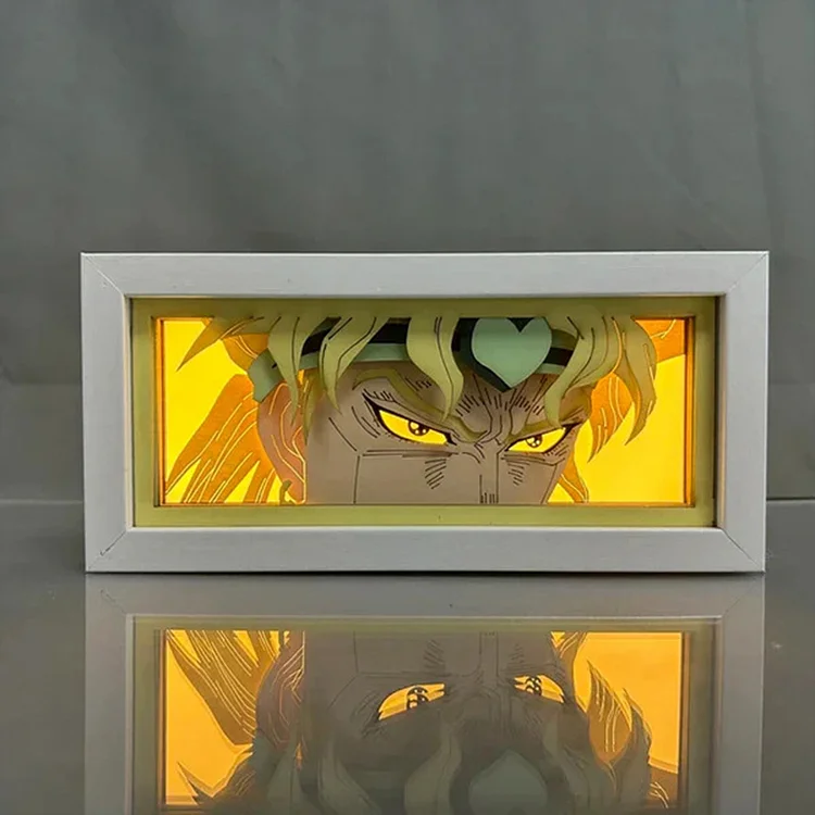 3D LED Box Light - JoJo's Bizarre Adventure-Dio