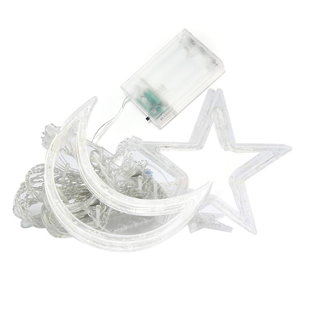 

LED Star Moon Curtain Fairy String-String Light, 501 Original