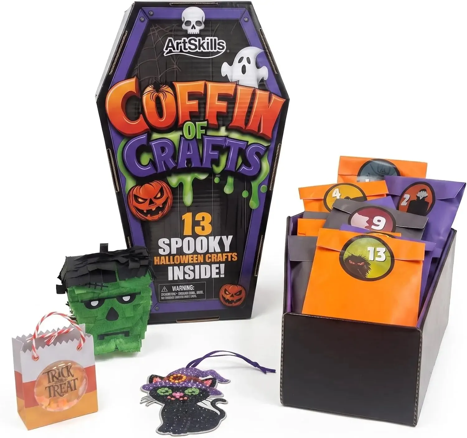 Halloween Advent Calendar Scene