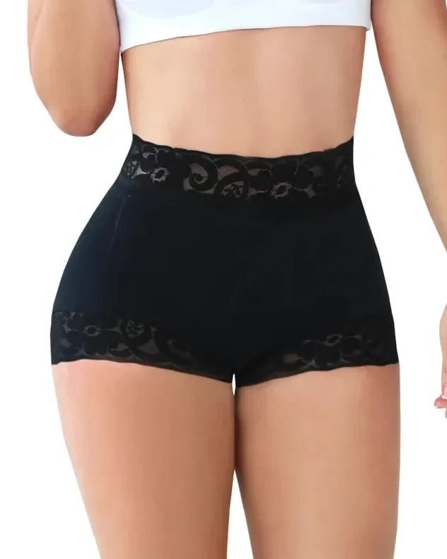 Women Lace Classic Daily Wear Body Shaper Butt Lifter Panty Smoothing Brief