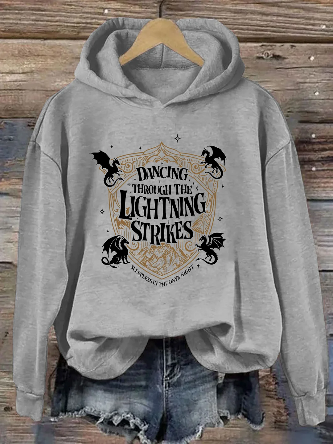 Dancing Through Lightning Strikes Hoodie