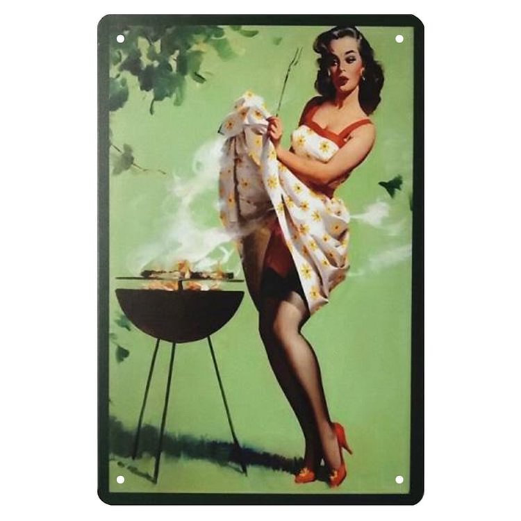 Pin Up Girl Sexy Girl - Vintage Tin Signs/Wooden Signs - 20*30cm/30*40cm