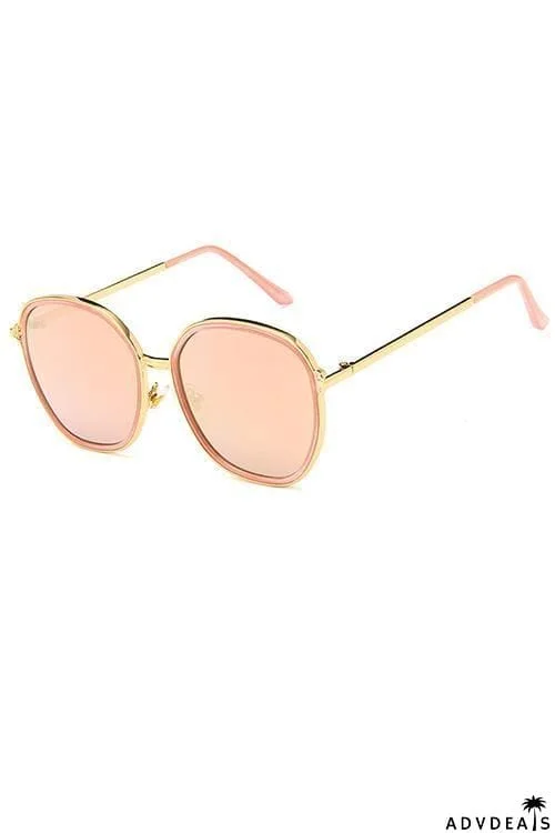 Round Discoloration Sungalsses