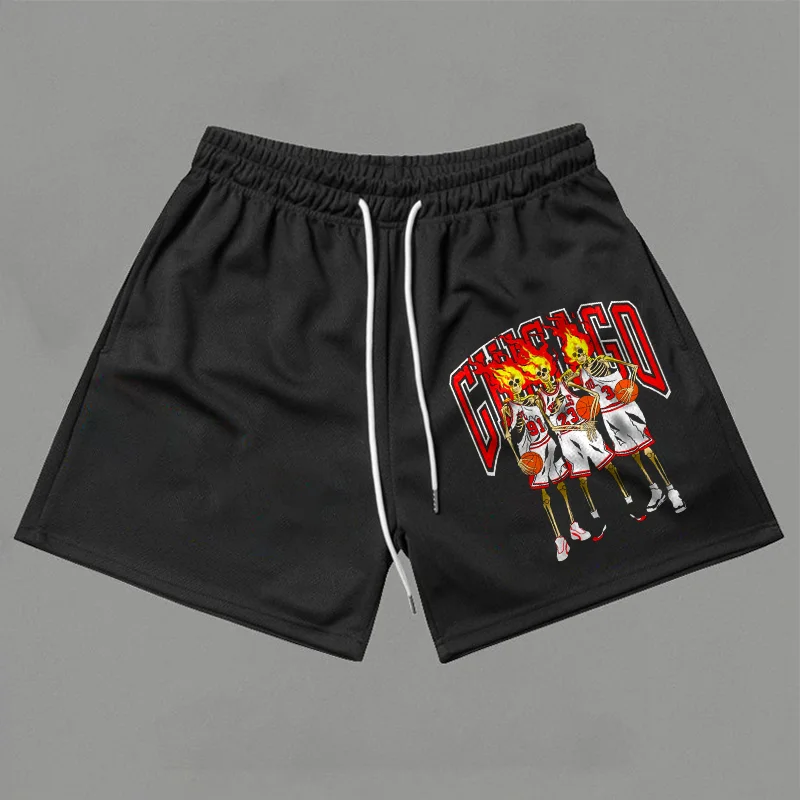 Retro Fashion Casual Hip Hop Sports Shorts