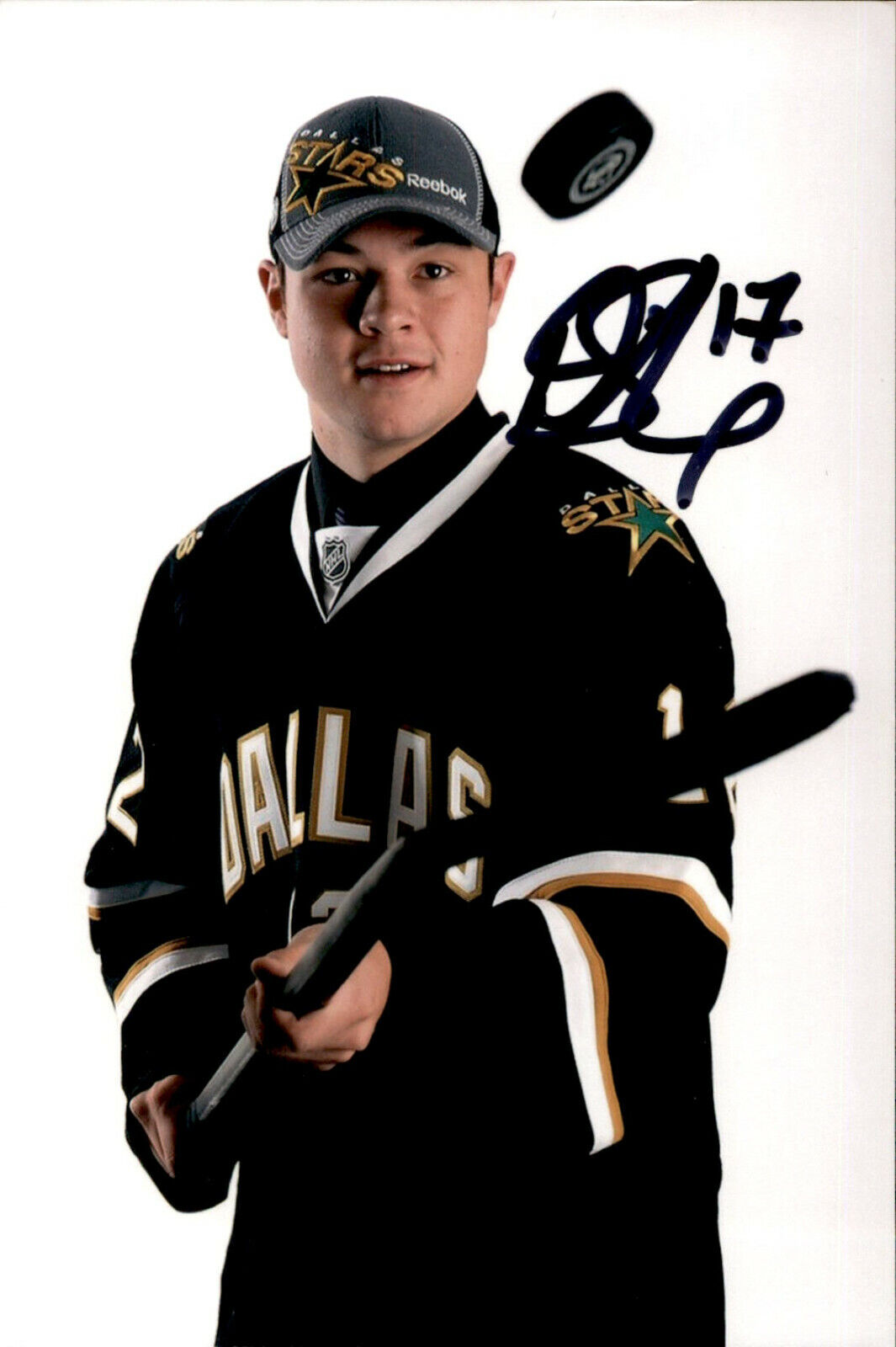 Devin Shore SIGNED 4x6 Photo Poster painting DALLAS STARS