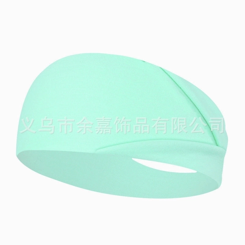 Fashion Solid Color Cloth Hair Band 1 Piece