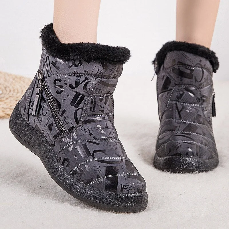 Winter Warm Women Boots Classic Snow Boots For Women New Winter Shoes Women Waterproof Fabric Ankle Botas Mujer Female Botines