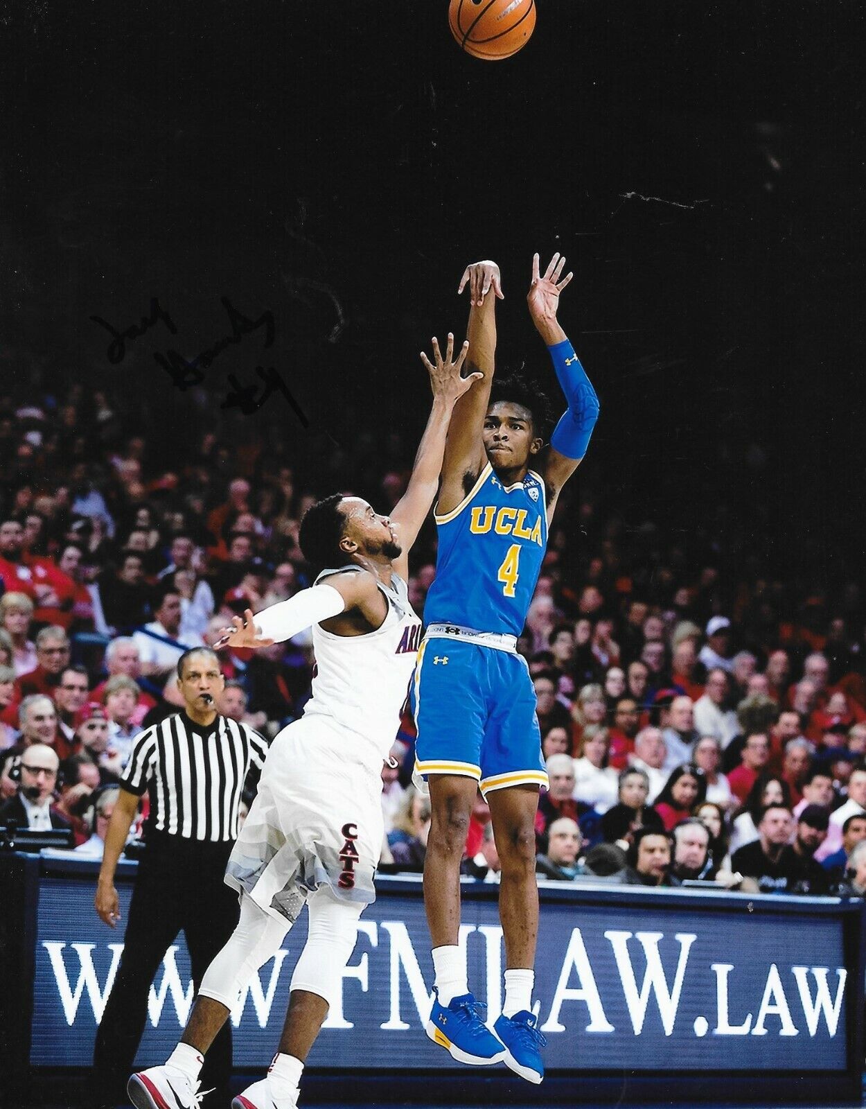 Jaylen Hands signed UCLA Bruins 8x10 Photo Poster painting autographed 2