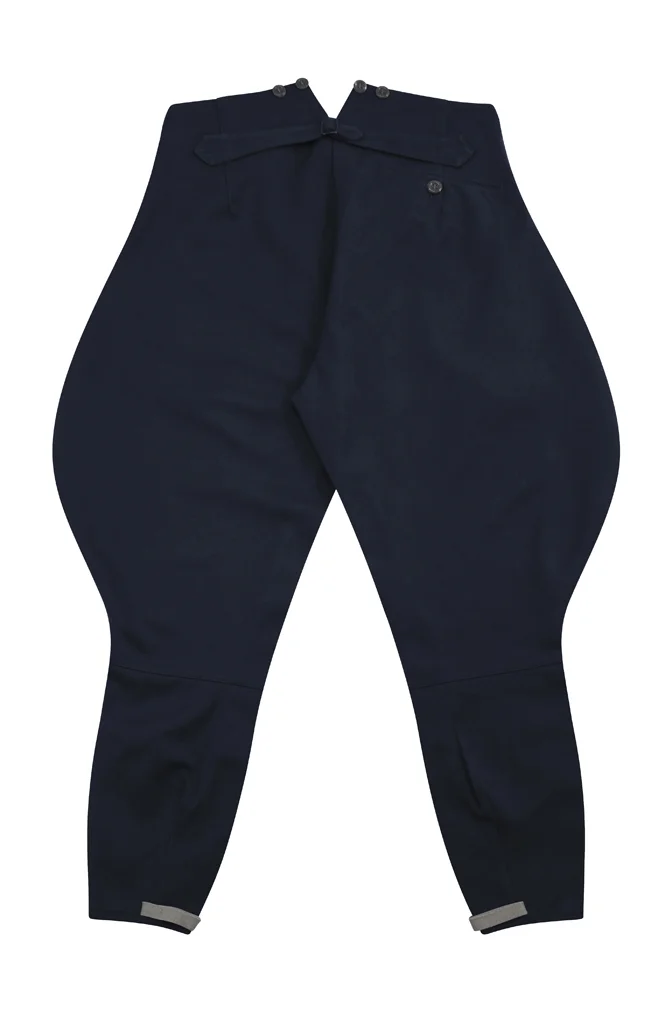   Kriegsmarine German Navy Blue Gabardine Breeches German-Uniform