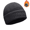 Men's Knitted Jacquard Thickened Warm Ear Protection Hat by Inlyline